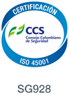 En ENDICONTROL S.A. contamos con certificado ISO 45001.