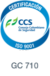 En ENDICONTROL S.A. contamos con certificado ISO 9001.